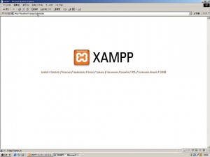 XAMPPの言語選択